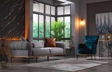 Amadeus Koltuk Takımı Amadeus Üçlü Yarmalı