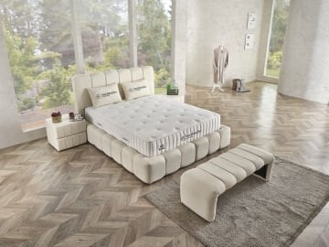 MARSHMALLOW Imperial Luxe Yatak Baza Başlık Seti