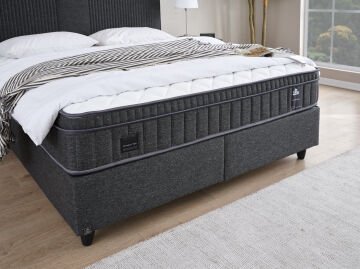 FLORANSA Torba Yaylı Kendinden Pedli Omurga Destek Süngerli 4 Mevsim Yatak