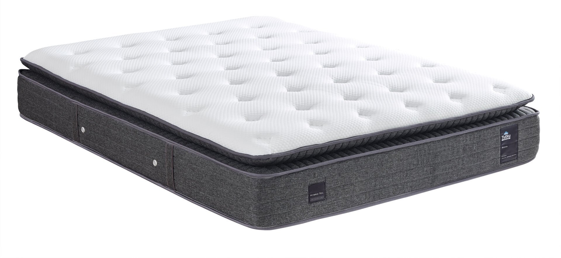 ROMA Up-Down Akıllı Paket Yaylı Yatak - Biyomekanik Uyumlu, 33cm Yüksek Lüks Ortopedik Yatak